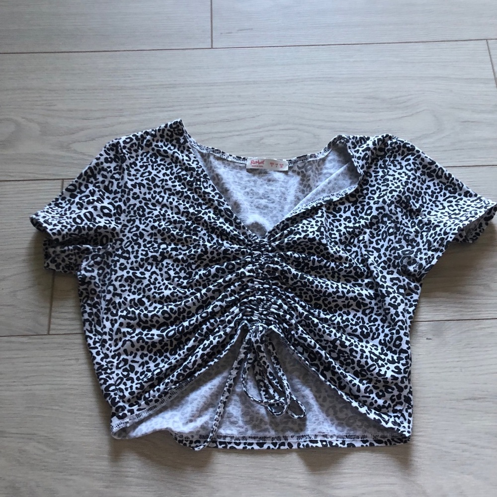 Romwe ruched top